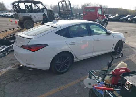 2025 Acura Integra A-Spec Technology from USA, damaged, VIN 19UDE4G75SA009305